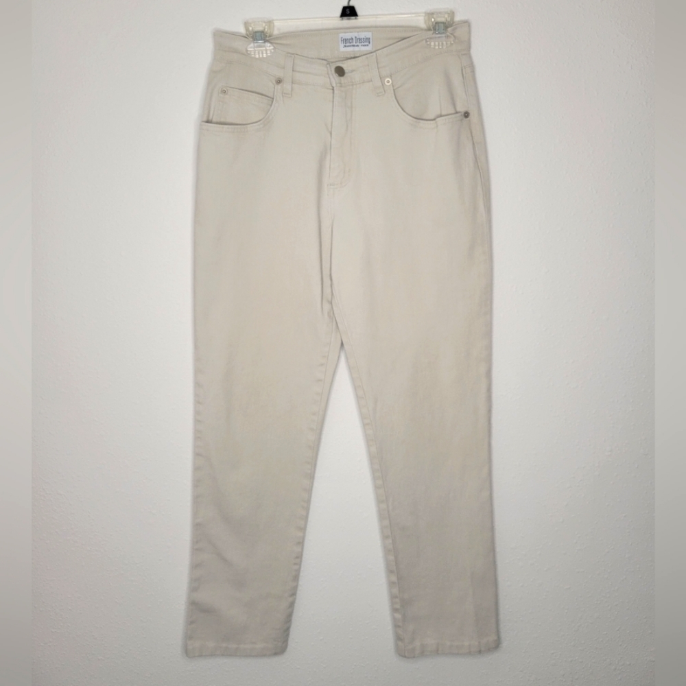 FDJ Cream Jeans
